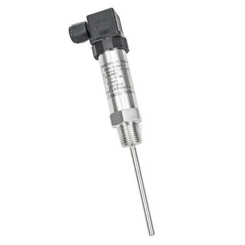RTD PT100 Temperature Transmitter 0-100 Degree 0-10V Temperature Sensor(0-50degree 4-20mA,100mm) in Kuwait