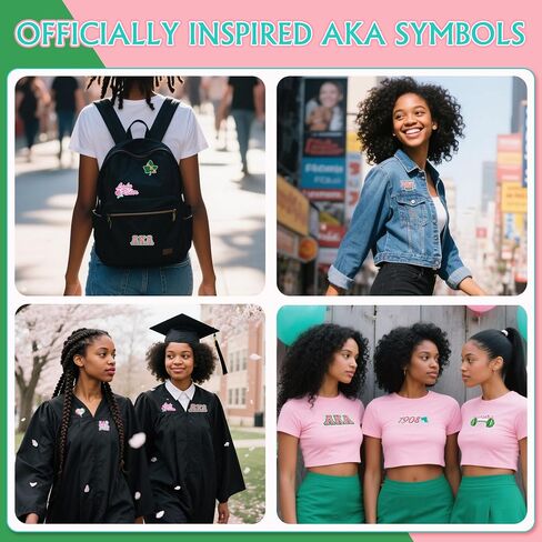 26PCS Delta Sigma Theta Sorority Iron On Patches, Embroidered Applique for Jackets, Hats, Bags, Jeans | Sorority Accessories & DIY Supplies in Saudi Arabia