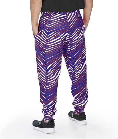 Zubaz NFL Men Team Logo Zebra Sweatpants in Saudi Arabia
