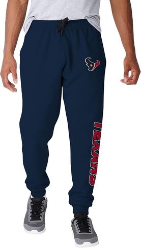 FOCO NFL Men's Officially Licensed Team Color Primary Logo Prime Time Football Sweatpants Joggers Pants in Saudi Arabia