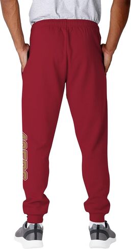 FOCO NFL Men's Officially Licensed Team Color Primary Logo Prime Time Football Sweatpants Joggers Pants in Saudi Arabia