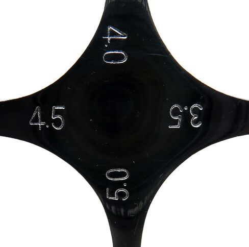 3× Dental Boone Height Gauge Orthodontic 3.5mm-4mm-4.5mm-5mm Measuring Instruments in Saudi Arabia