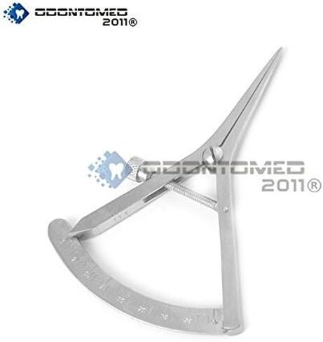 ODONTOMED2011® CASTROVIEJO CALIPER تخرجت من 0-40 مم أدوات الأسنان المستقيمة من الفولاذ المقاوم للصدأ in Saudi Arabia