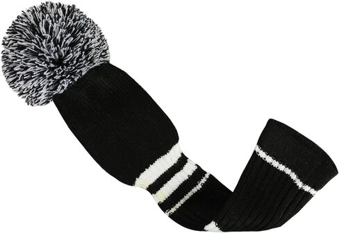 Scott Edward Multi-Style Optional Individualized Knit Golf Club Head Covers Set of 4, Fit for Driver Wood(460cc) * 1, Fairway Wood * 2, and Hybrid(UT) * 1, for Male/Female Golfers in Saudi Arabia