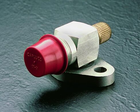 Caplugs 99394335 Plastic Tapered Cap and Plug. T-501, PE-LD, Cap OD 3.245" Plug ID 3.457", Red (Pack of 10) in Kuwait