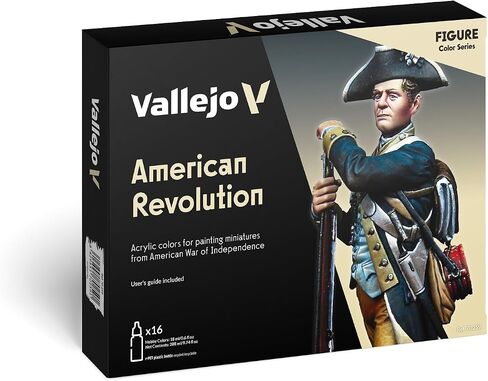 Vallejo - النموذج Color American Civil War | مجموعة مصغرة تاريخية | مجموعة ألوان أصيلة مجموعة الطلاء الاكريليك | زجاجات قطرة الدقة | 16 زجاجة × 18 مل. (0.6 fl.oz.) in Kuwait