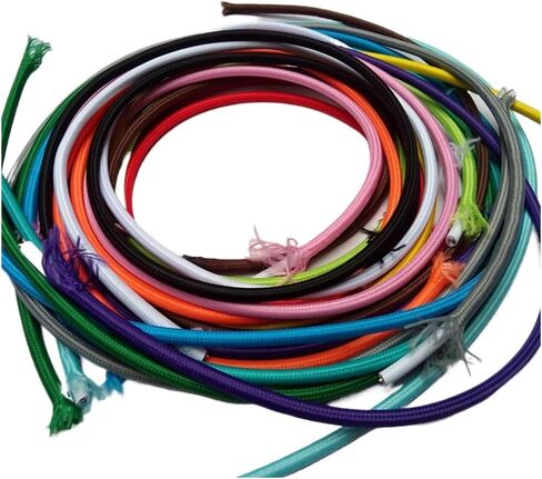 Caarla UL (PVC) الأسلاك والكابلات مضفر قلادة سلك رأس 2core إضاءة DIY الملحق in Saudi Arabia