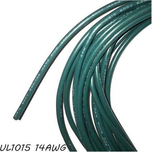 UL (PVC) الأسلاك والكابلات 5 Metters UL1015 14/16/18/20/22AWG PVC TELLED COPPER SURDERING SELPER SELICOR AWG UL1015 (16AWG ، RED) in Saudi Arabia
