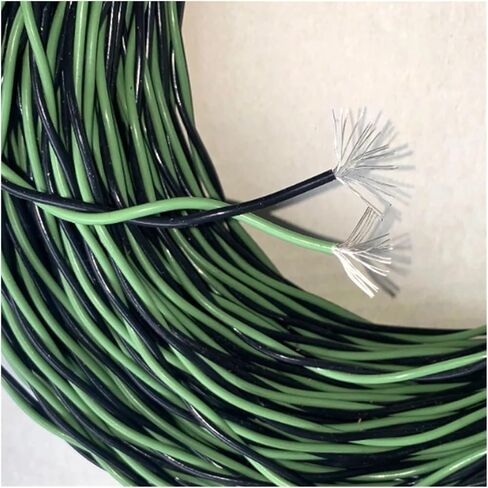 CAARLA UL (PVC) Wire and Cable Compensation Line Silver Plated Wire Silver Plated Stranded Suitable for Internal Cable Signal Line 2Core 3Core Power Wire(3p Orange red Black) in Saudi Arabia