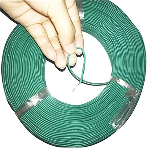 Caarla UL (PVC) السلك والكابلات عالية التوتر خط الزراعة سلك المطاط السيليكون 3KV 10KV 150 درجة 18AWG 20AWG 22AWG كابل السيليكون المرن المرن درجة الحرارة (أخضر) in Saudi Arabia