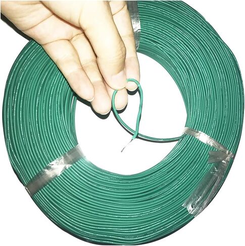 Caarla UL (PVC) السلك والكابلات عالية التوتر خط الزراعة سلك المطاط السيليكون 3KV 10KV 150 درجة 18AWG 20AWG 22AWG كابل السيليكون المرن المرن درجة الحرارة (أخضر) in Saudi Arabia