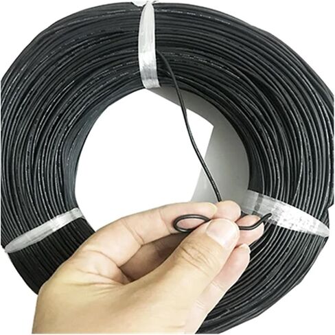 Caarla UL (PVC) السلك والكابلات عالية التوتر خط الزراعة سلك المطاط السيليكون 3KV 10KV 150 درجة 18AWG 20AWG 22AWG كابل السيليكون المرن المرن درجة الحرارة (أخضر) in Kuwait