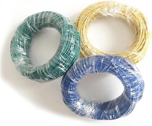 UL (PVC) الأسلاك والكابل UL1430 24AWG OD 1.4 ملم سلك الإلكترون خط درجة حرارة عالية 300V 105 درجة أمريكس سلك النحاس المعزول (أحمر ، 30 متر) in Saudi Arabia