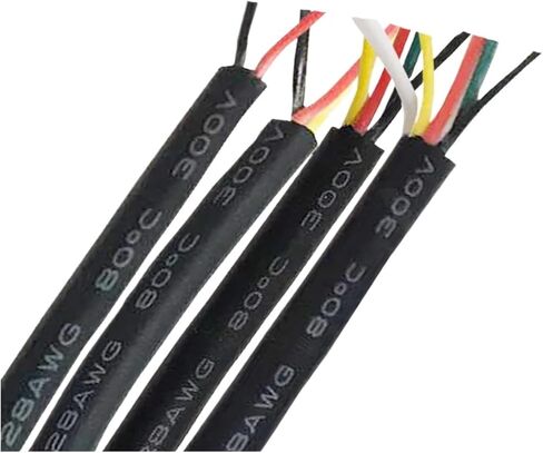 CAARLA UL (PVC) Wire and Cable 28 AWG 6 7 8 9 10 Core Cable for U+S+B Mouse Keyboard Data 10meters DIY PVC Cable Soft Sheath Line Control Cable Signal Wire(28AWG 9core) in Saudi Arabia
