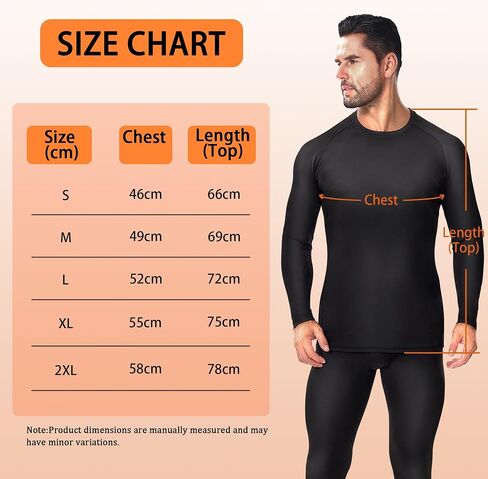 5 Pack Men's Thermal Compression Shirt Fleece Lining Athletic Quick Dry Base Layer Long Sleeve Fitness Top in Saudi Arabia
