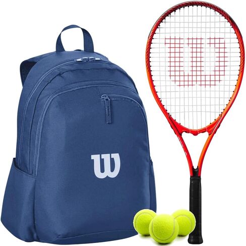 مجموعة Wilson Pro Precision JR Tennis Racquet مع حقيبة الظهر التنس Wilson Advantage 2.5 - ملحقات اختيارية in Saudi Arabia