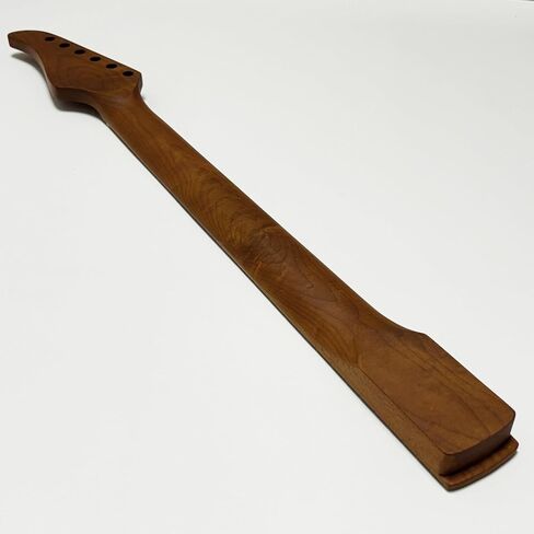 ابدأ الغيتار الرقبة 22 الحنق ، 25.5 '' Canada Canada Maple Electric Guitar Neck مع دائرة نصف قطرها 9.5 '' fretboard لاستبدال أجزاء الغيتار Style Style (القيقب المحمص) in Kuwait