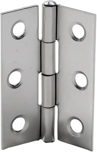 10 Pieces Door Hinge Bearing Butt Internal Built-in Stainless Steel Hinge Home Workshop Door Replacement Parts 4.4x3.1cm in Kuwait