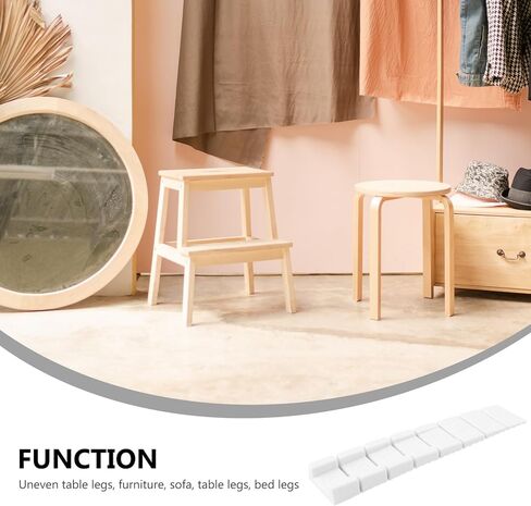 20pcs Furniture Leveling Shims Shims for Unstable Tables Chairs Cabinets and Appliances for Uneven Floors in Saudi Arabia