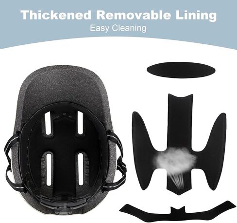 Shinmax Bike Helmet - خوذة ركوب الدراجات ذات الأسلوب الخفيف للوزن مع وجود شريط عاكس ، قطاع عاكس ، للركاب الحضري ، ركوب الدراجات الجبلية والطرق in Kuwait