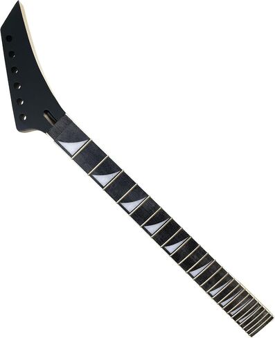 DIY الكهربائية الغيتار الرقبة القيقب Rosewood Fretboard style 24 FRET 25.5 بوصة سمك القرش نصيح قفل صامدة 42 مم بولت على الكعب in Saudi Arabia