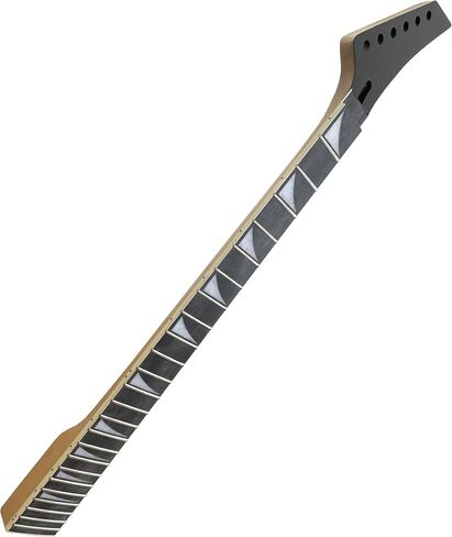 DIY الكهربائية الغيتار الرقبة القيقب Rosewood Fretboard style 24 FRET 25.5 بوصة سمك القرش نصيح قفل صامدة 42 مم بولت على الكعب in Saudi Arabia