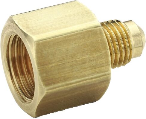 Parker 661FHD-6-4 45 Degree Fitting, Male Flare to Female Flare, Brass, Flare Connector, 3/8" and 1/4" in Saudi Arabia