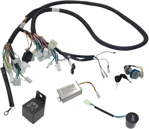 Mid Drive Motor Mid Drive Motor Go Kart Conversion Kit with ND72680 Fardriver Controller QS165 5000W 72V 35H V1 V2(Combo 2) in Saudi Arabia