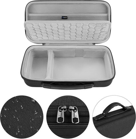 واجهة صوتية Geekria ، حقيبة سفر قشرة صلبة متوافقة مع MOTU M2/M4 ، M-Audio M-Track Duo/M-Track Duo HD ، Behringer Pro vs Mini/JT Mini ، Stylophone Genx-2 (Dark Gray) in Saudi Arabia