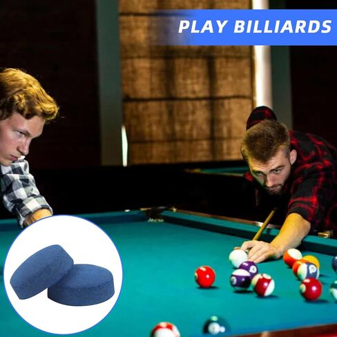 50PCS Billiard Pool Cue Tips Pool Stick Replacement Tips for Pool Table Cues Stick Tips Head and Leather Snooker Pool Stick Tips in Saudi Arabia