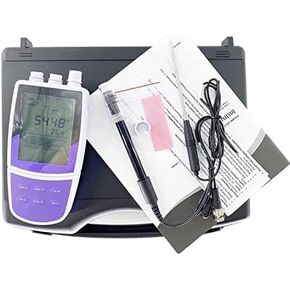 Precision Ammonia Ion Meter Monitor with Standard Calibration Fluid Range 0.01-17000ppm -1999.9-1999.9mV 0-105°C/32-221°F Accuracy ±1% F.S. ±0.2mV ±0.5°C/ ±0.9°F in Kuwait