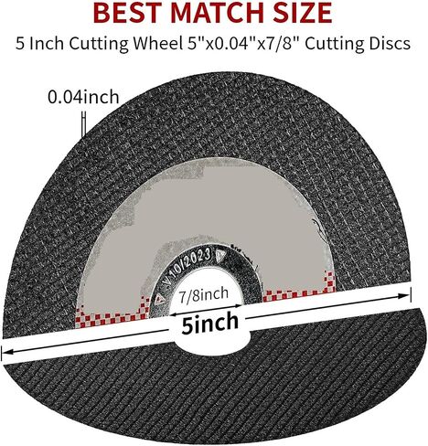 Cutting disc 125mm Metal Cutting Discs Cut Off Wheels Flap Sanding Discs Grinding Discs Angle Grinder Wheel 2-50Pcs(5pcs) in Saudi Arabia