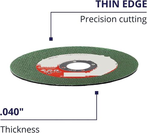 Cutting disc 5/10pcs 5 Inch Circular Resin Sawes Bladeing 125mm Metal Cutting Disc Angle Grinder Cutting Wheel for Steel Wood Copper Cutting(125mm 5pcs) in Saudi Arabia