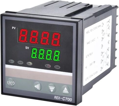 PID Regulator Boiler Thermostat 220v Incubator Temperature Controller Thermocouple Thermoregulator Thermostat for Rex C100C400(C-700 Relay Out) in Saudi Arabia