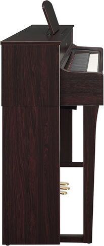 Yamaha Arius ، وحدة التحكم الرقمية الموزونة 88 مفتاح Beyed Hammer 3 Action ، CFX Concert Grand Piano Sound ، تشمل مقاعد البدلاء ، Dark Rosewood (YDP184R) in Kuwait