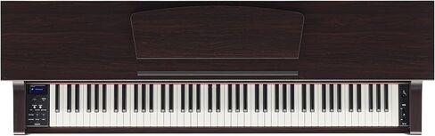 Yamaha Arius ، وحدة التحكم الرقمية الموزونة 88 مفتاح Beyed Hammer 3 Action ، CFX Concert Grand Piano Sound ، تشمل مقاعد البدلاء ، Dark Rosewood (YDP184R) in Kuwait