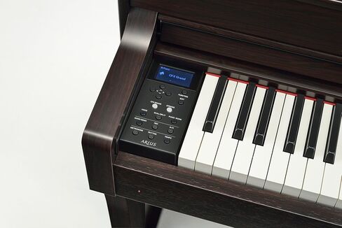 Yamaha Arius ، وحدة التحكم الرقمية الموزونة 88 مفتاح Beyed Hammer 3 Action ، CFX Concert Grand Piano Sound ، تشمل مقاعد البدلاء ، Dark Rosewood (YDP184R) in Kuwait