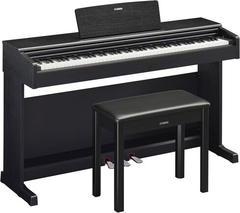 Yamaha Arius ، وحدة التحكم الرقمية الموزونة 88 مفتاح Beyed Hammer 3 Action ، CFX Concert Grand Piano Sound ، تشمل مقاعد البدلاء ، Dark Rosewood (YDP184R) in Kuwait