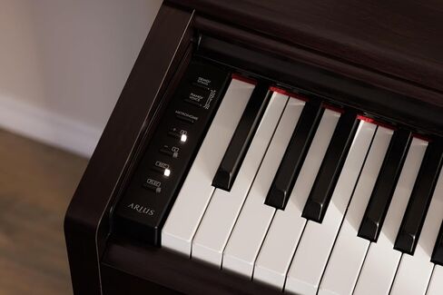 Yamaha Arius ، وحدة التحكم الرقمية الموزونة 88 مفتاح Beyed Hammer 3 Action ، CFX Concert Grand Piano Sound ، تشمل مقاعد البدلاء ، Dark Rosewood (YDP184R) in Kuwait