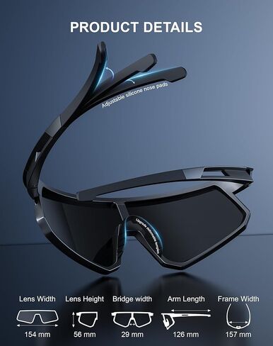 Kaliyadi المستقطب-الناشط الرجال الرجال الجريين: رجال الرياضة المستقطبة نظارة شمسية للسيارات للدراجات صيد الأسماك in Kuwait