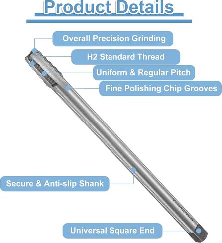 UXCELL TRATEL FLUTE-THE THE THE TAP ، NPT 1/8-27 SCREW THRASPING THELP TRAING MACHEN in Saudi Arabia