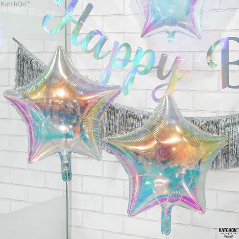 KatchOn Iridescent Seashell Balloons - 21 Inch, Pack of 8 | Sea Shell Balloons for Under the Sea Party Decorations | Mermaid Birthday Decorations in Kuwait