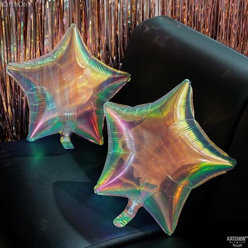 KatchOn Iridescent Seashell Balloons - 21 Inch, Pack of 8 | Sea Shell Balloons for Under the Sea Party Decorations | Mermaid Birthday Decorations in Kuwait