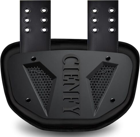 Football Back Plate, Lower Backplate with Hard Shell, High Impact Padding and Durable Adjustable Straps for Youth and Adults in Kuwait