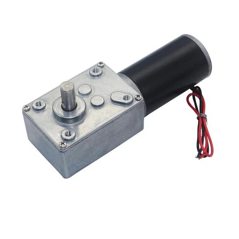 12V24V Turbo Worm Worm Encoder Micro DC Motor مع التحكم في سرعة القفل الذاتي (7RPM-12V-12) in Kuwait