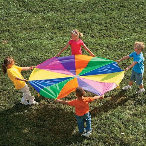 PUN EXPRESS 6 'Super Sturdy Parachute - قطعة واحدة - أنشطة تعليمية وتعليمية للأطفال in Saudi Arabia