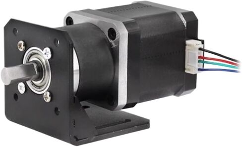 مخفض السرعة NEMA 17 Stepper Motor مخفض 4-LEAD 3.71: 1 ~ 139: 1 نسبة مخفضات التروس الكوكبية الكوكبية (نسبة 27،42HS34) in Kuwait