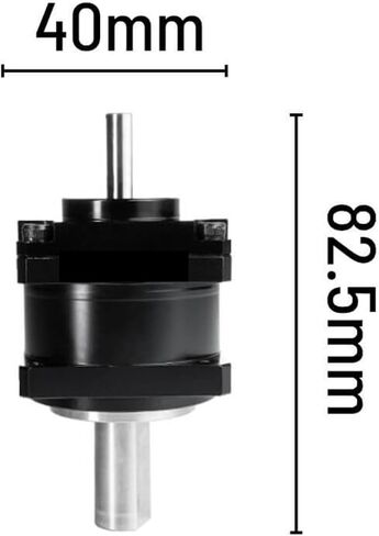 مخفض السرعة CS-11-1U-U 40mm محرك NEMA 17 Servo Motor Compact Gear Combox CSF-11-1U علبة التروس الكوكبية (100) in Kuwait