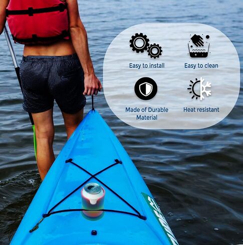 The Violet Paddle Board Accessories - Inflatable Stand Up Paddle Board Cup Holder, SUP Kayak Drink, Can and Cup Holders in Saudi Arabia