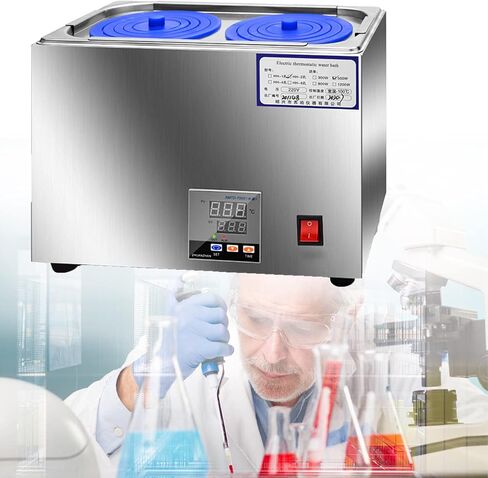 Digital Lab Water Bath Thermostatic Water Bath with Selectable Openings 304 Stainless Steel Electric Constant Temperature Water Bath (4holes) in Saudi Arabia